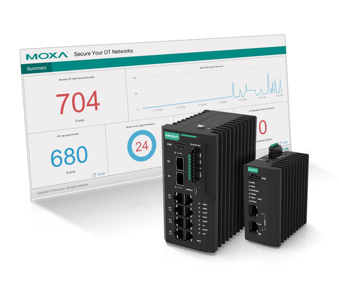 Moxa introduce la soluzione di difesa della rete industriale per superare le attuali sfide della sicurezza informatica in ambito industriale